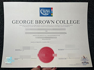 乔治布朗学院毕业证-1