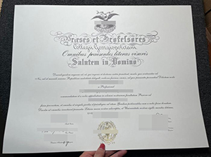 乔治敦大学文凭-1