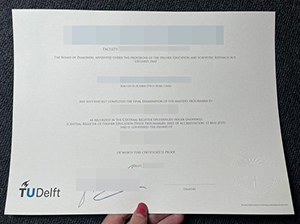 代尔夫特理工大学文凭-1