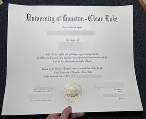 休斯顿大学清湖分校毕业证-1