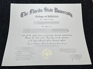 佛罗里达州立大学文凭-1