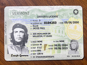 佛蒙特州驾照-