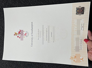 南安普顿大学毕业证-1