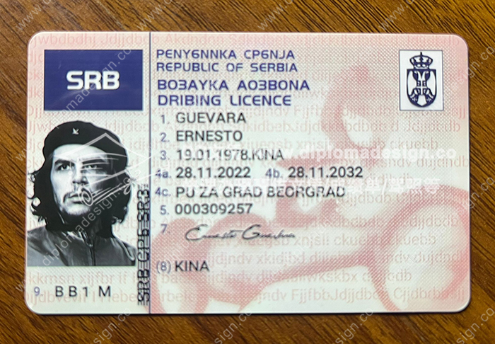塞尔维亚驾照