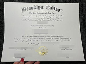 布鲁克林学院毕业证-1