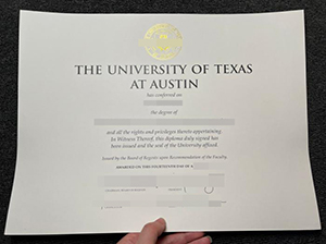 德克萨斯大学奥斯汀分校毕业证-1
