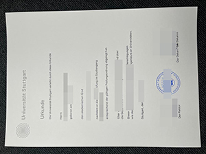 斯图加特大学文凭-1