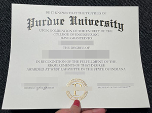 普渡大学毕业证-1