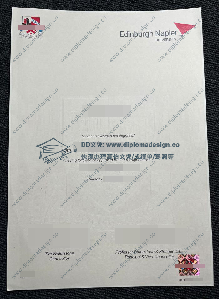 爱丁堡龙比亚大学文凭