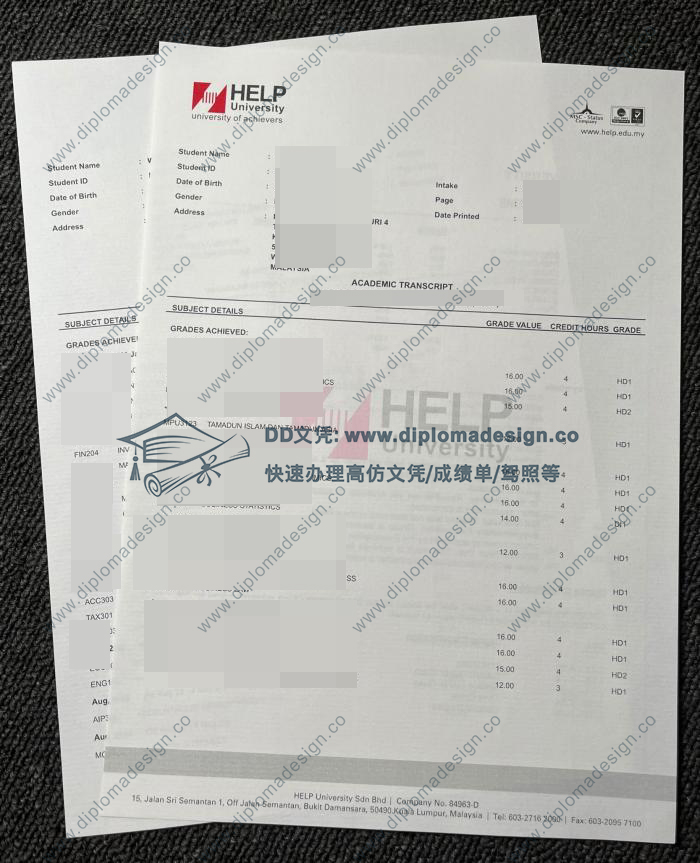精英大学成绩单