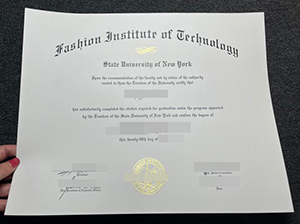 纽约时装学院毕业证-1