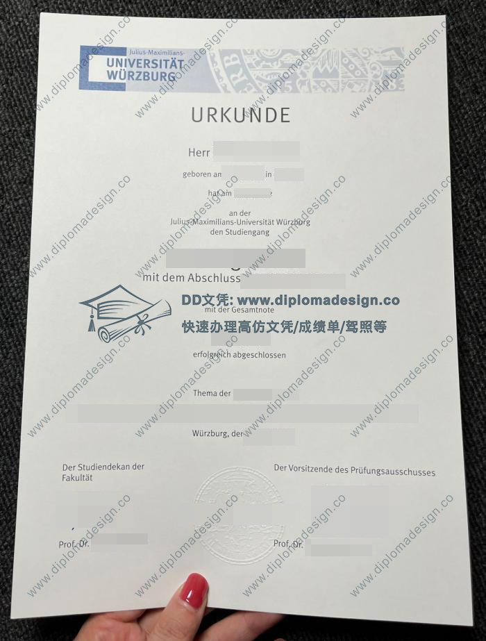 维尔茨堡大学文凭