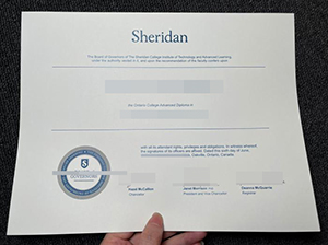 谢尔丹学院文凭-1