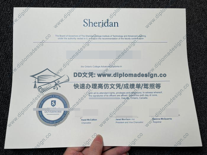 谢尔丹学院文凭