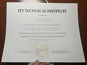 ITT技术学院文凭-1