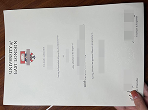 东伦敦大学毕业证-1