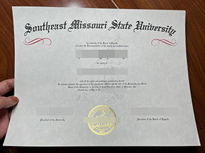 东南密苏里州立大学文凭-1