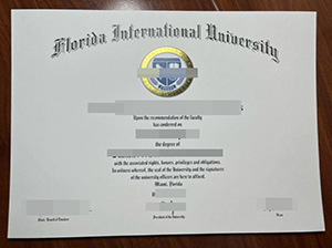 佛罗里达国际大学文凭-1