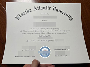 佛罗里达大西洋大学文凭-1