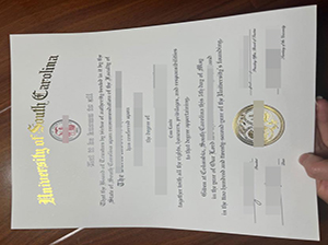 南卡罗来纳大学毕业证-1