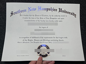 南新罕布什尔大学毕业证-1