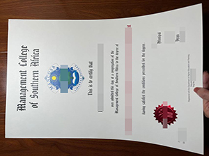 南部非洲管理学院文凭-1