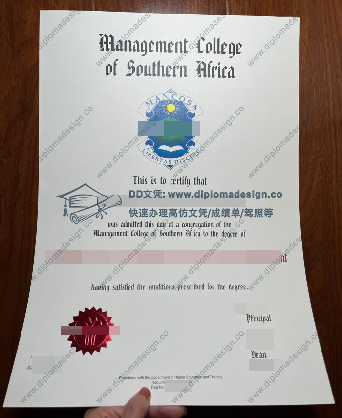 南部非洲管理学院文凭