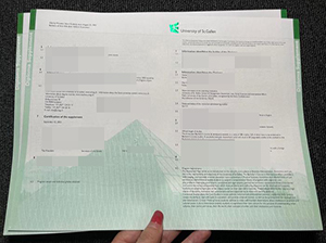 圣加仑大学成绩单-1