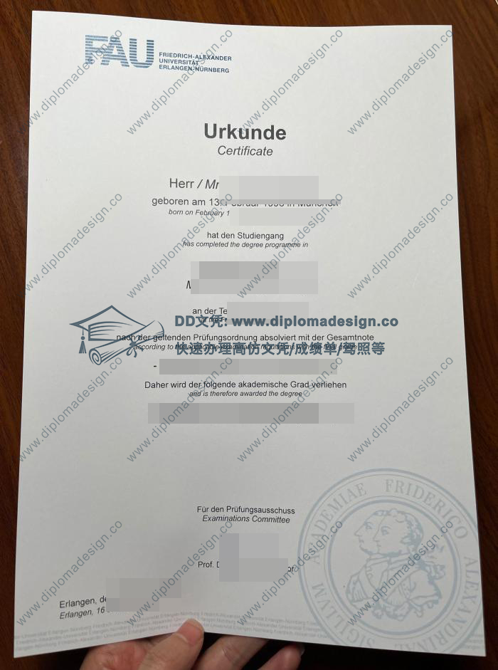 埃尔朗根-纽伦堡大学文凭