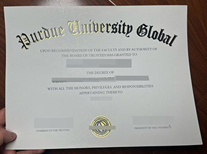 普渡大学全球分校文凭-1