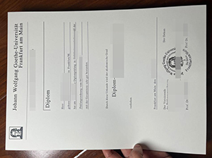 法兰克福大学毕业证-1