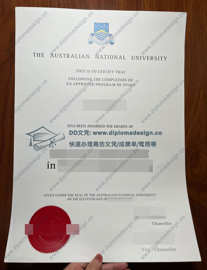 澳大利亚国立大学毕业证