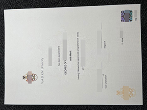 约克圣约翰大学文凭-1