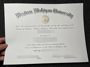 西密歇根大学文凭-1