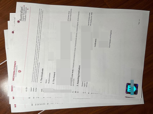 西悉尼大学成绩单-1
