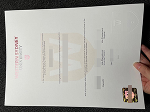 西悉尼大学文凭-1