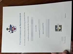 诺丁汉大学文凭-1