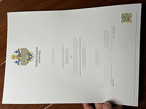 谢菲尔德哈勒姆大学毕业证-1