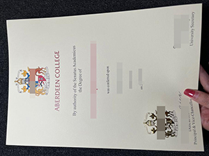 阿伯丁学院文凭-1