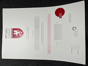 霍尔姆斯学院毕业证-1