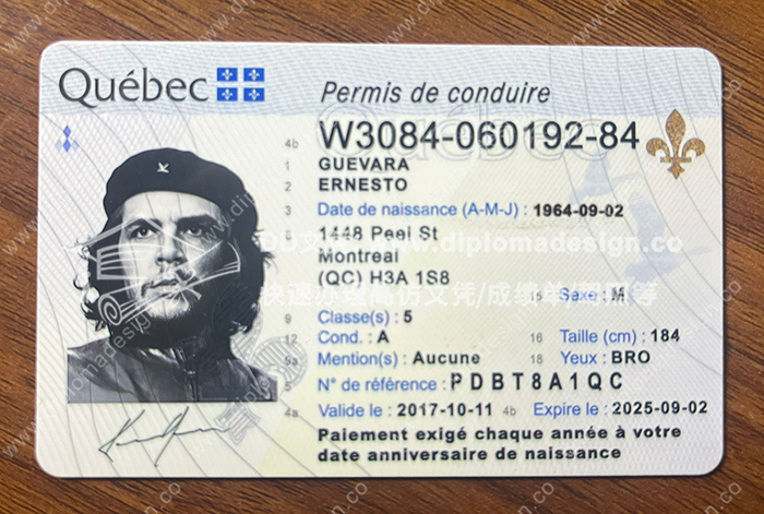 魁北克省驾照