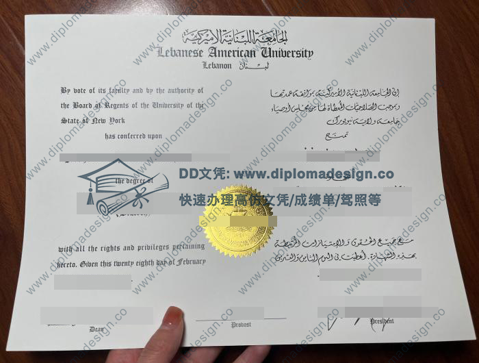 黎巴嫩美国大学文凭
