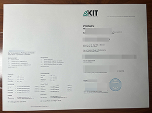 卡尔斯鲁厄理工学院成绩单-1