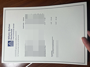 威廉毕希纳学院成绩单-1