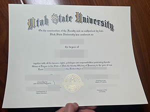 犹他州立大学文凭-1