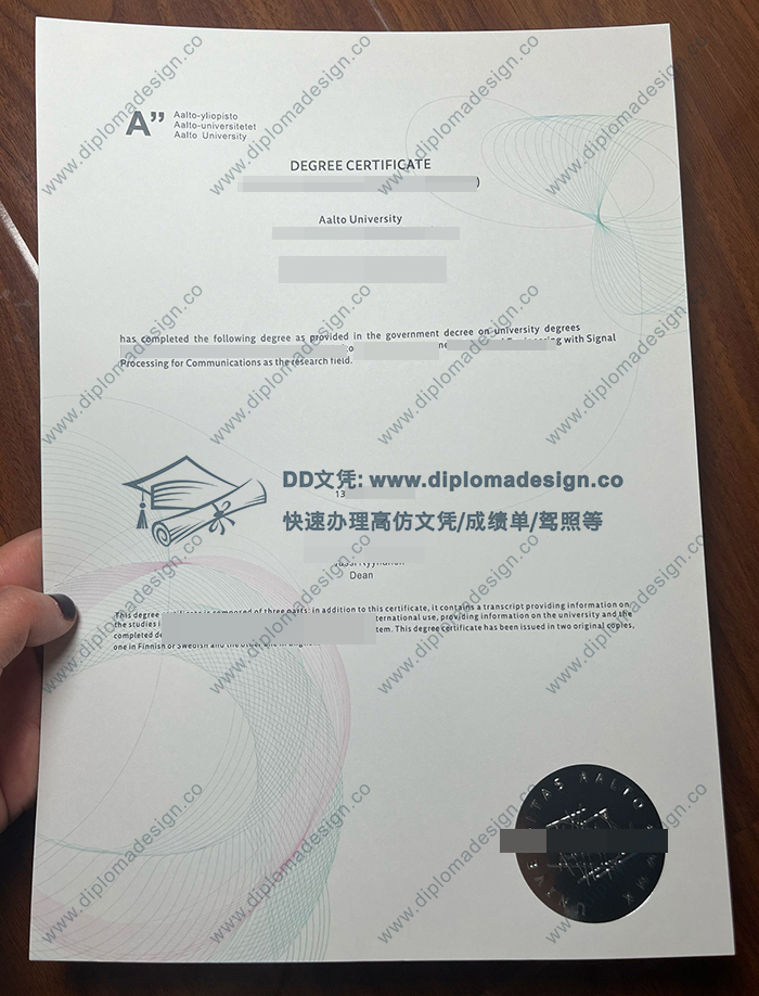 阿尔托大学文凭