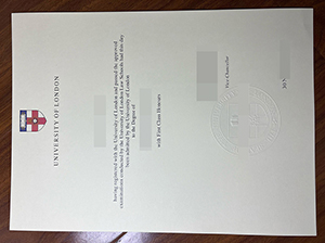 伦敦大学毕业证-1