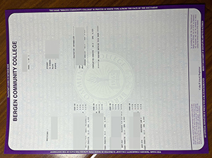 卑尔根社区学院成绩单-1