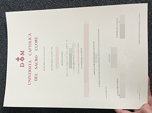 天主教圣心大学文凭-1