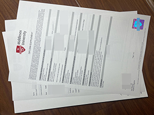 密德萨斯大学成绩单-1